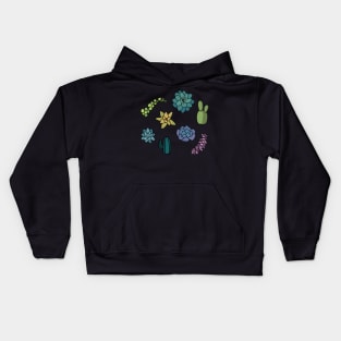 Succulent Set 1 Kids Hoodie